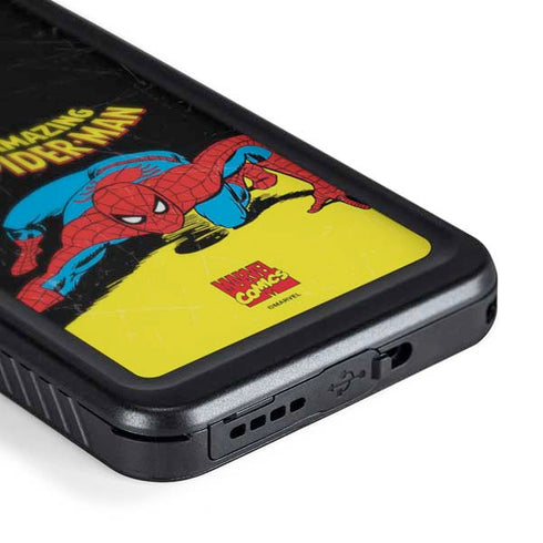 Marvel Classic Comics The Amazing Spider-Man Galaxy S24 Plus Waterproof Case